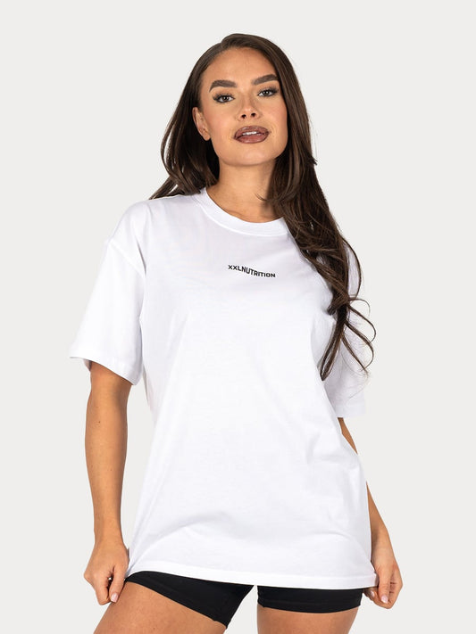 Oversized T-Shirt - White - Wit / M