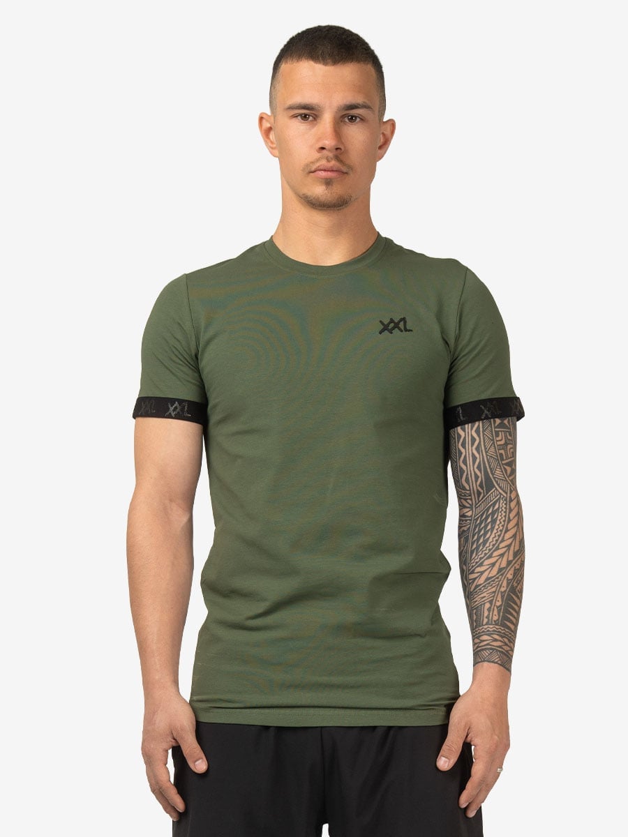 Iconic T-Shirt - White - Groen