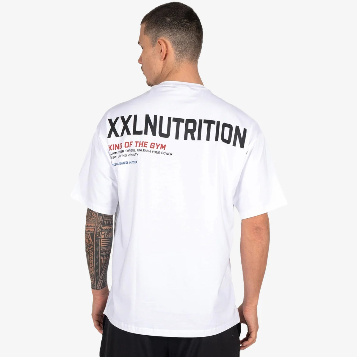 King of the Gym T-Shirt - White - Wit