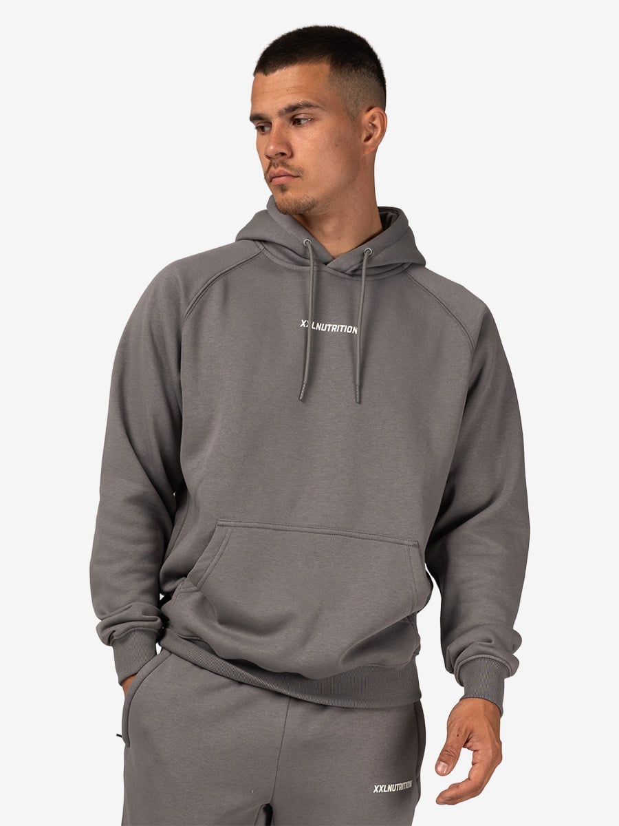 Lifestyle Hoodie - Black - Grijs / M