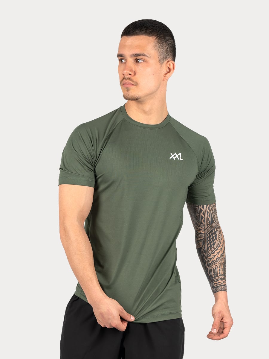 Performance T-Shirt - Donkergroen - XXL