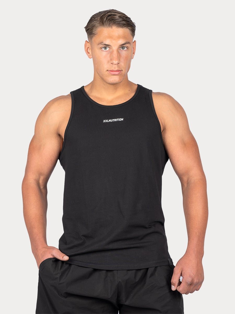 Rival Tanktop - Black - Zwart / M