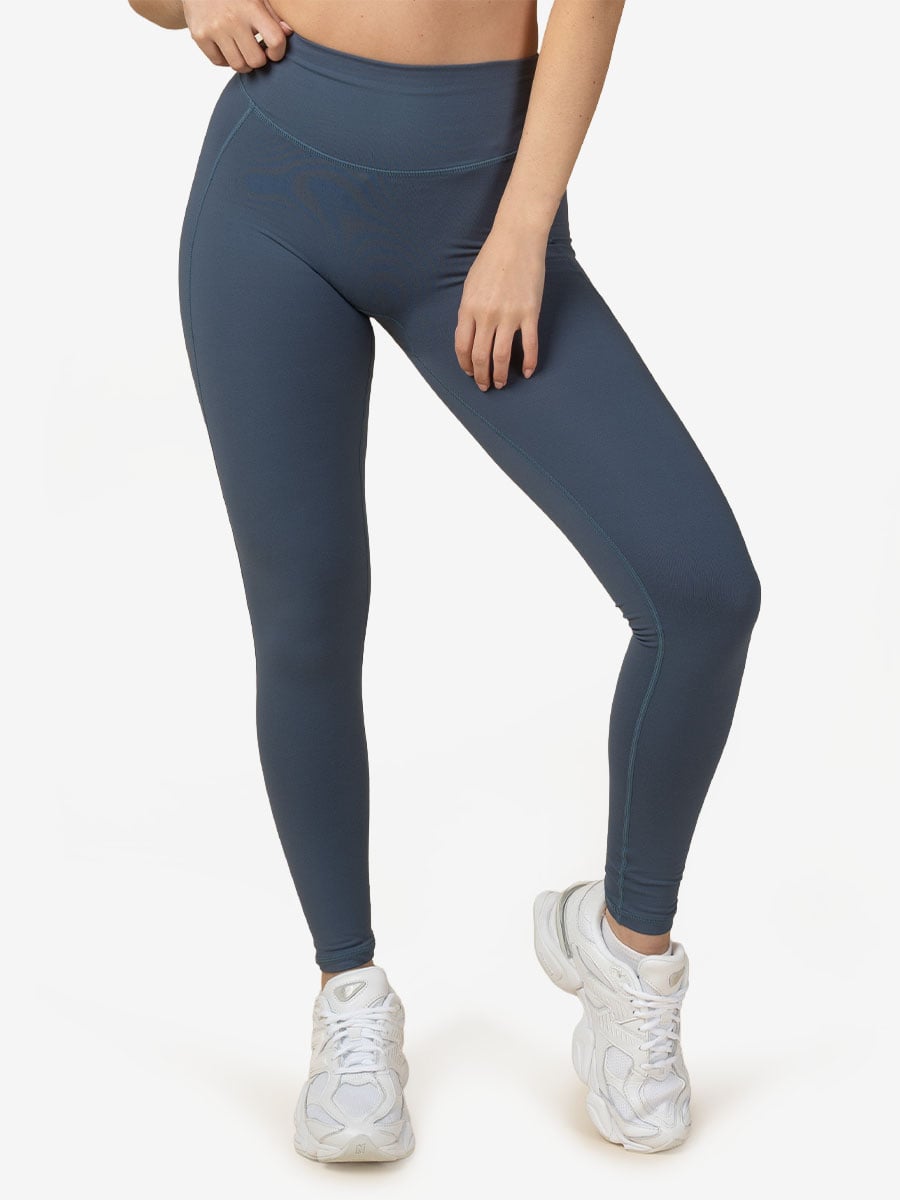 Soft Balance Leggings - Zwart - Blauw / M