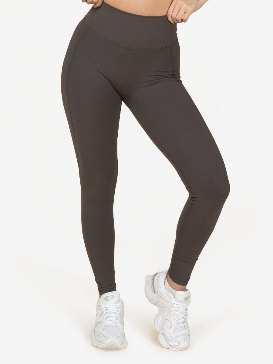 Soft Balance Leggings - Zwart - Donkergrijs / S