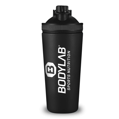 Bodylab Stainless Steel Shaker (750ml) – Zwart