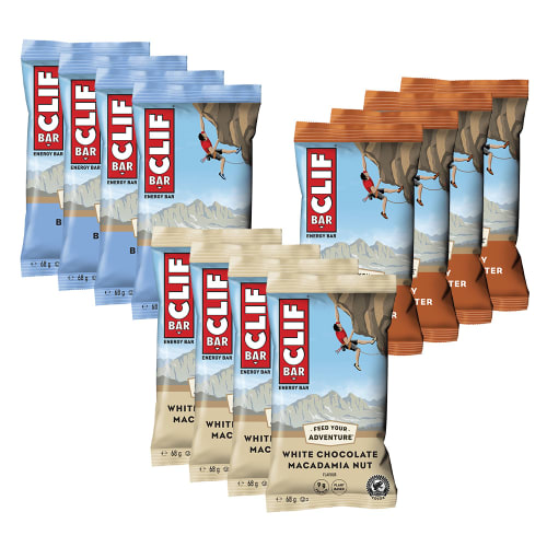 12 x Clif Bar Mixed - 68 g