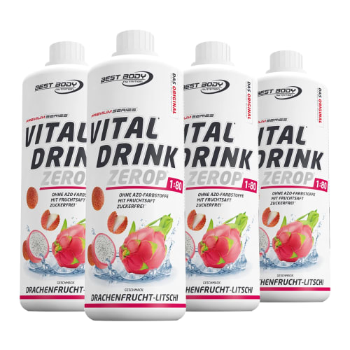 4 x Vital Drink Concentrate (4x1000ml)