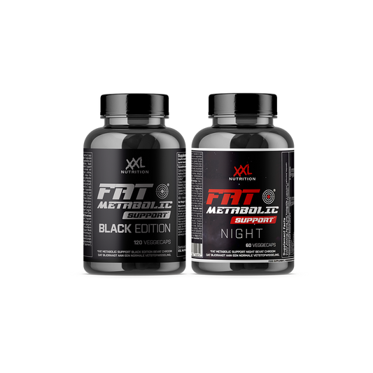 24 Hour Fat Metabolic Support Stack Black Edition - Zwart