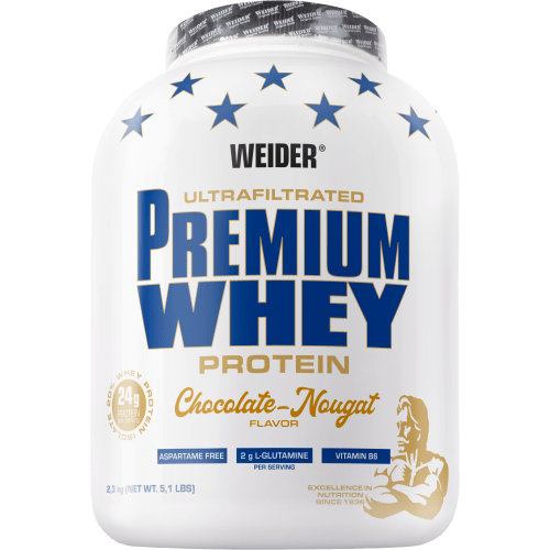 Premium Whey Protein - Chocolade Nougat / 2300 g