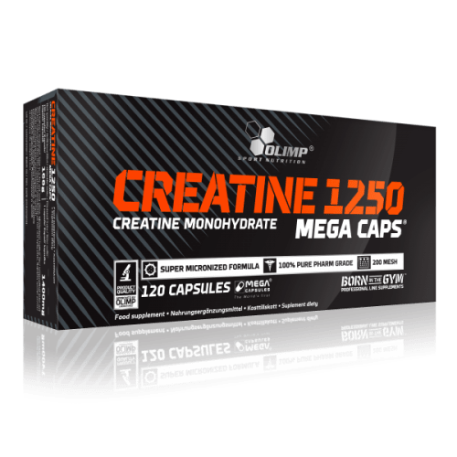 Creatine Mega Caps 1250 - 120 capsules
