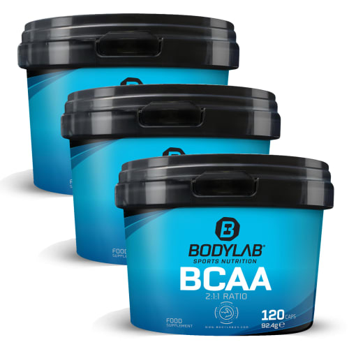 3 x BCAA - 120 capsules