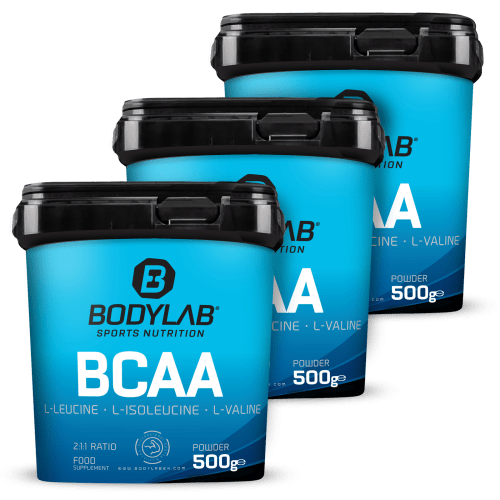 3 x BCAA Powder (elk 500g) - Default Title