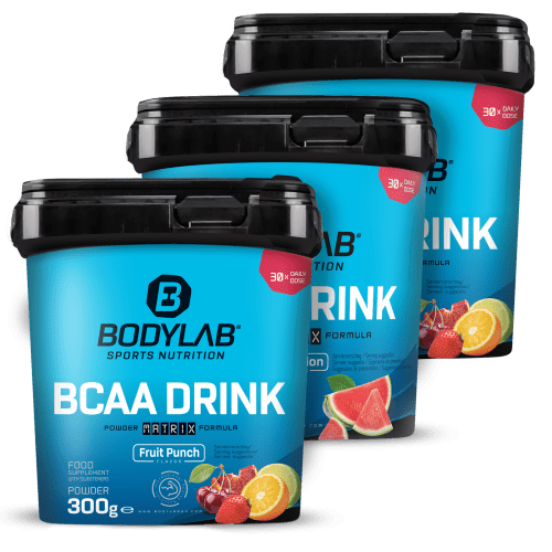 3 x BCAA Drink Powder (elk 300g) - Default Title