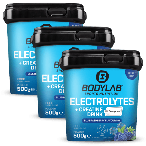 3 x Electrolytes + Creatine Drink (elk 500g) - Default Title