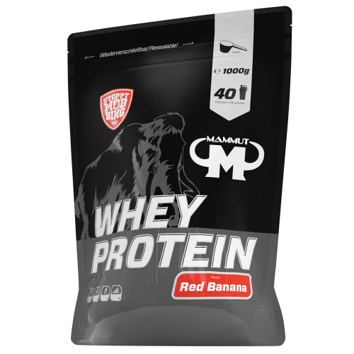Mammut Whey Protein - Red Banaan