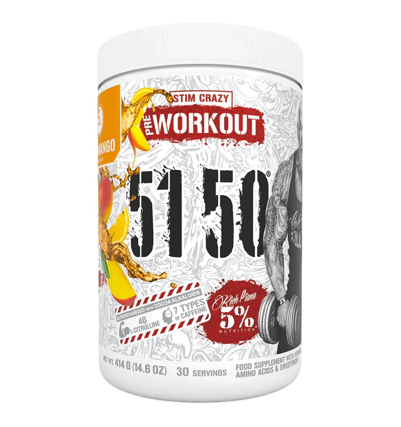 5150 Legendary - 30 servings / Citrus Mango