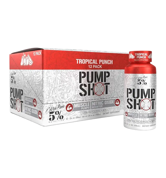 Pump Shot - 12x 59 ml - Tropical Punch