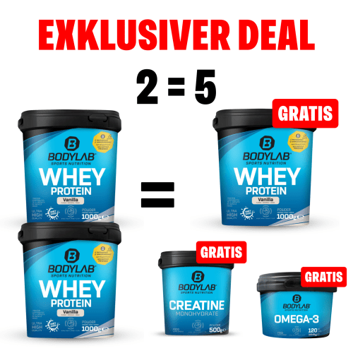 EXCLUSIVE DEAL: 5voor2 Protein-Powerpakket met gratis Whey + Creatine + Omega-3 - Default Title