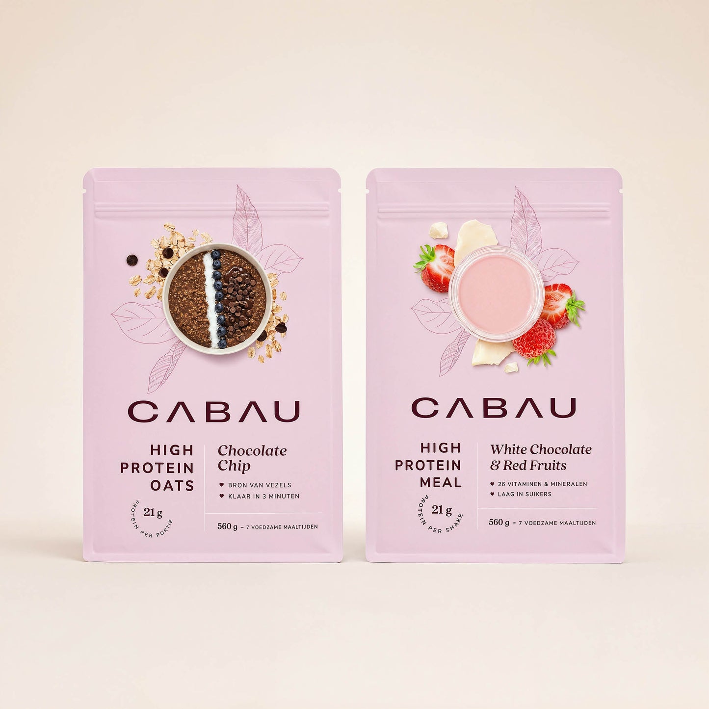 Breakfast Pack - Strawberry Banana - Creamy Vanilla