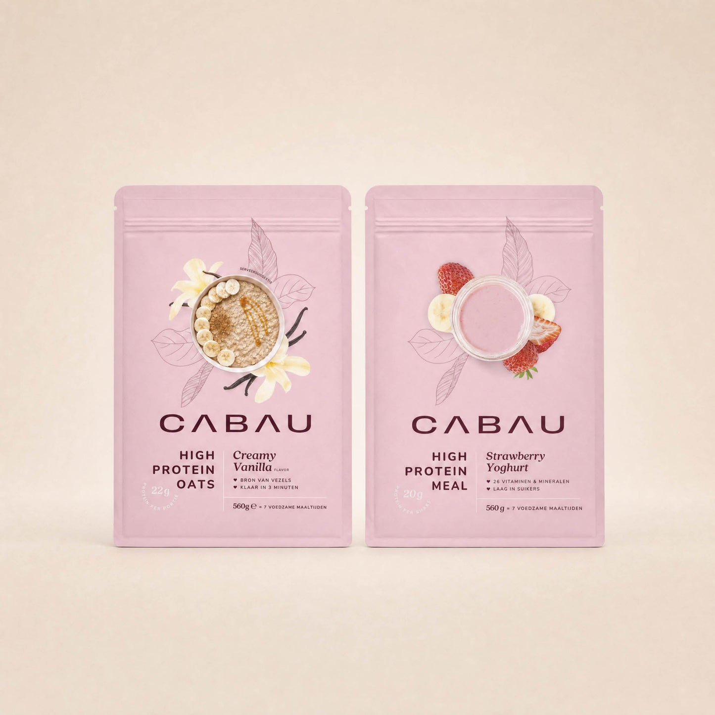 Breakfast Pack - Vanilla - White Choco Hazelnut