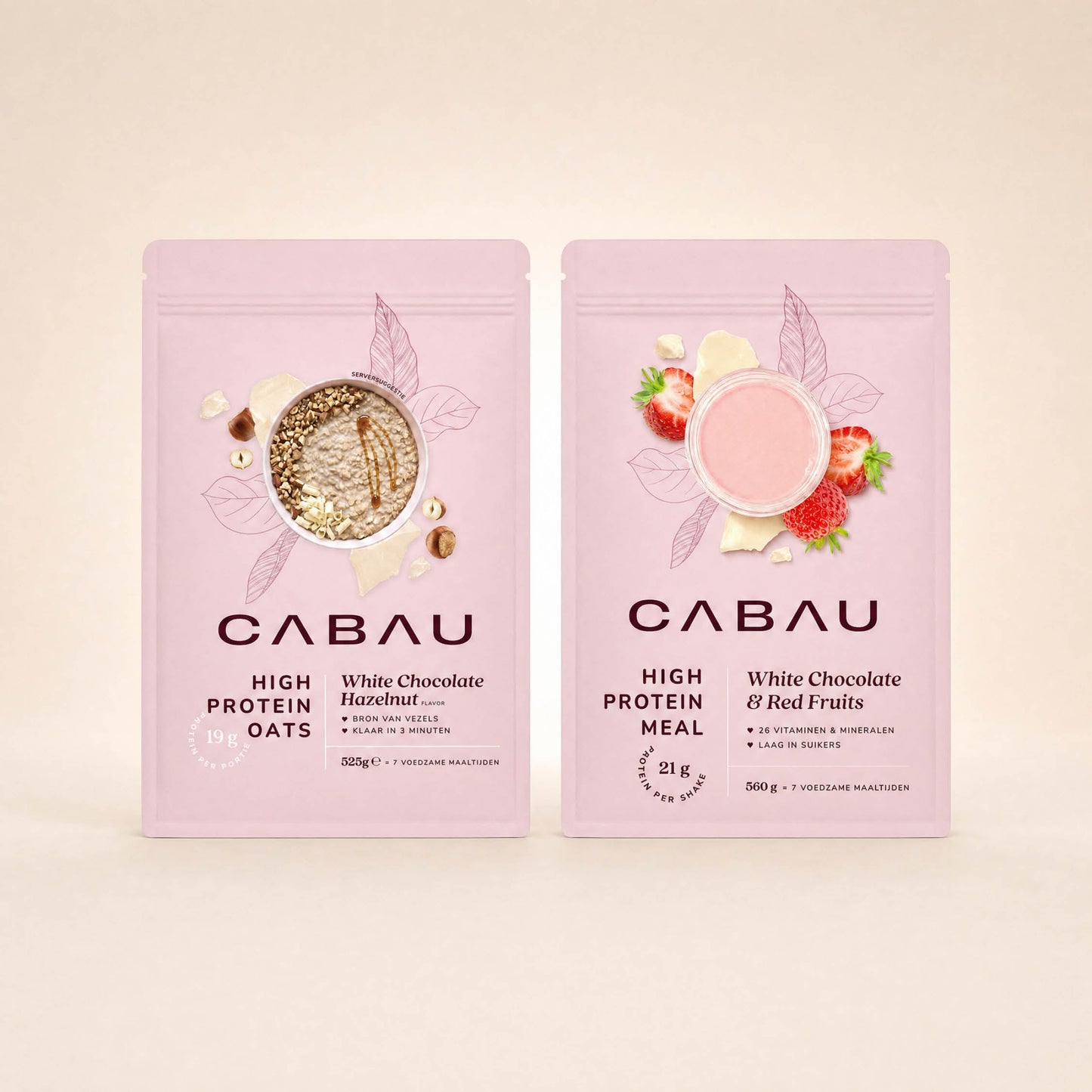 Breakfast Pack - Strawberry Yoghurt - White Choco Hazelnut