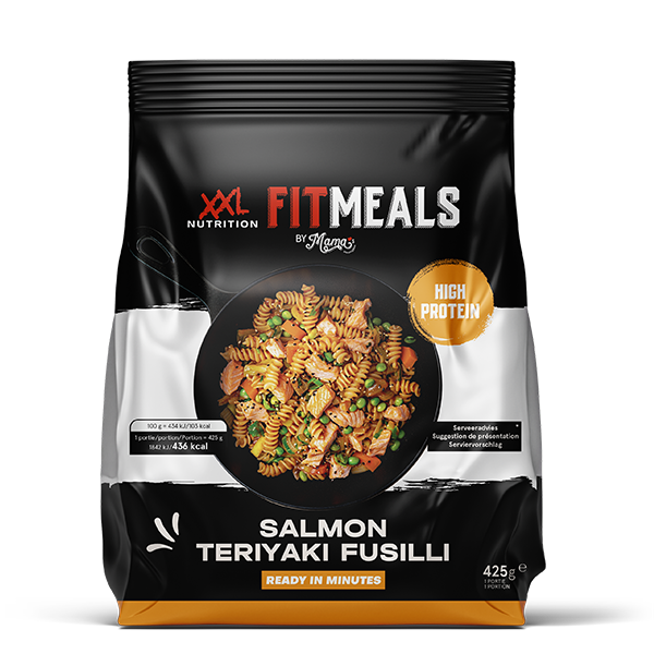 Fit Meals Salmon Teriyaki Fusilli