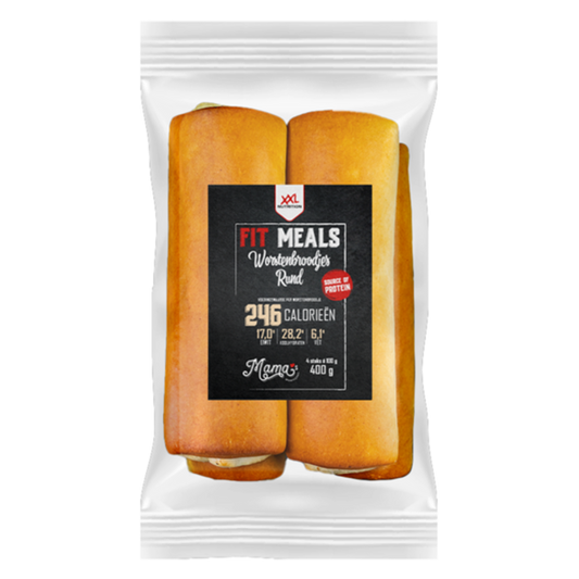 Fit Meals Worstenbroodjes Rund