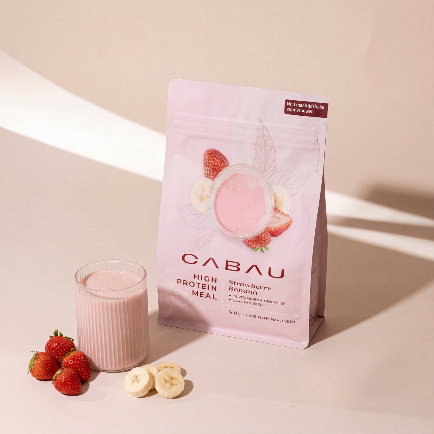 High Protein Meal Plant-Based - Strawberry Banana