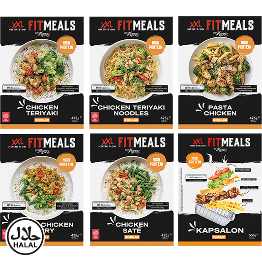 Fit Meals Halal Pakket – 12 maaltijden