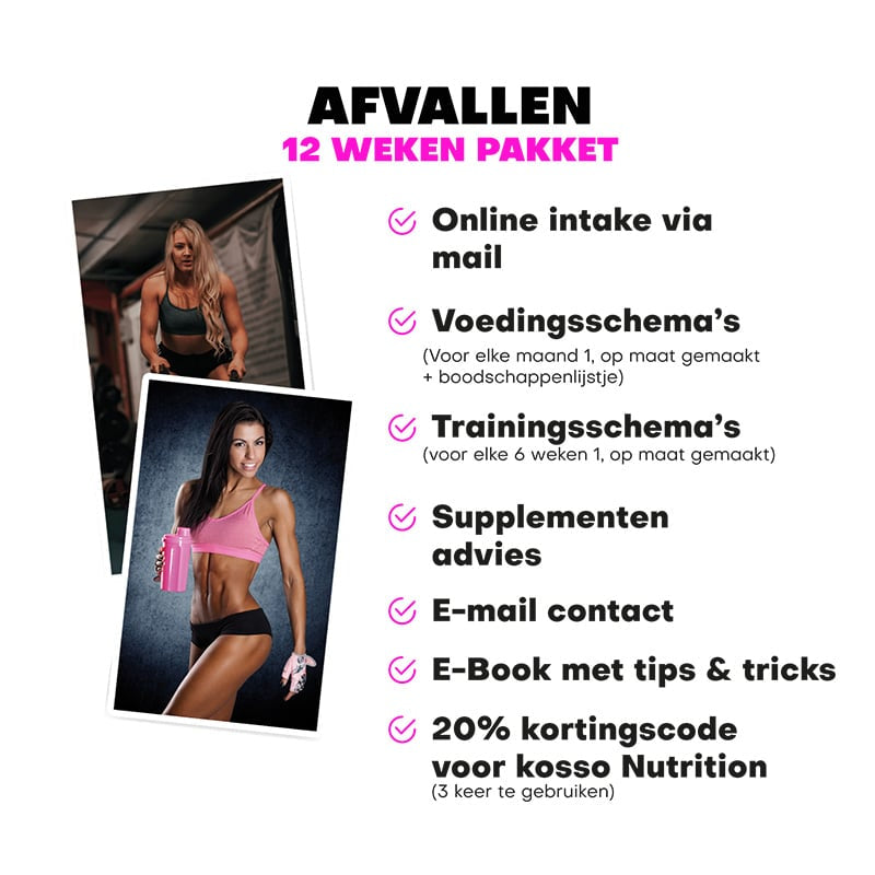 12 Weken Afvallen Traject - Vrouwen