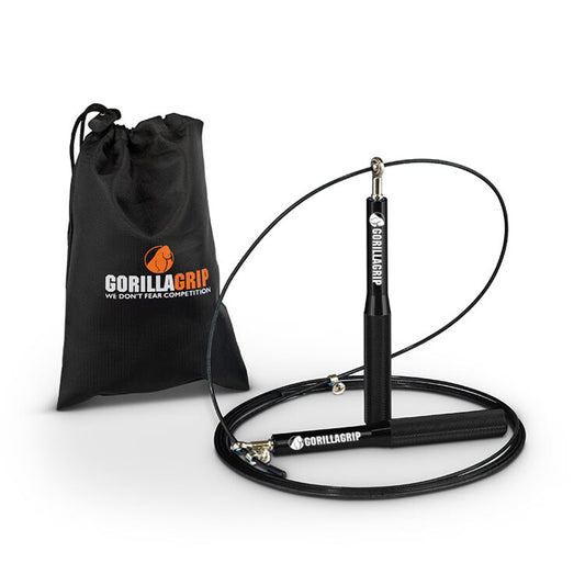 Aluminium Speed Jump Rope - Black