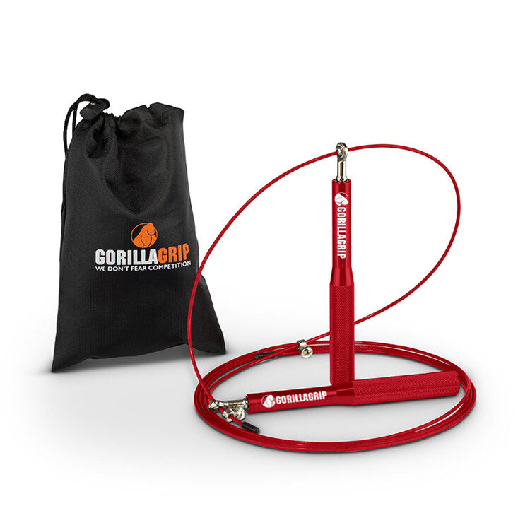 Aluminium Speed Jump Rope - Red