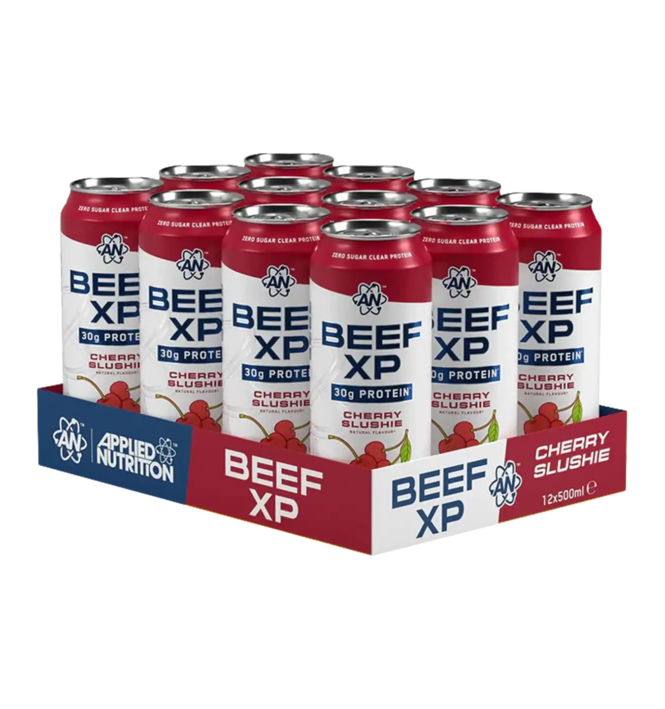 Beef-XP Drink - 12x 500 ml / Cherry Slushie