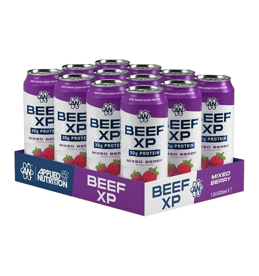 Beef-XP Drink - 12x 500 ml / Mixed Berry