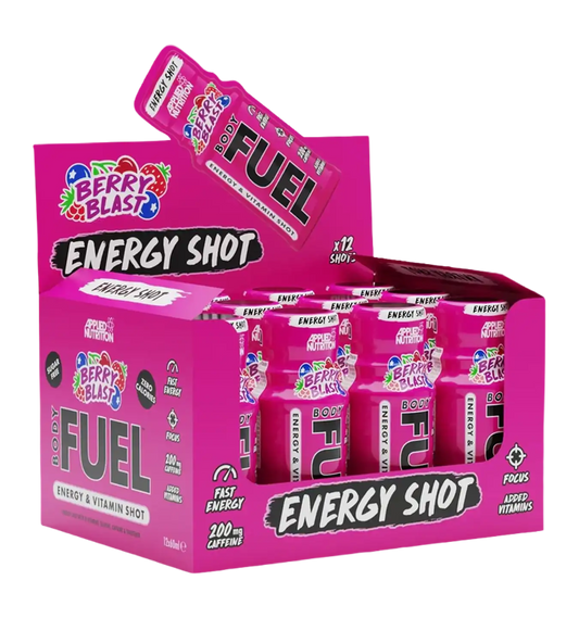 Body Fuel Energy Shot - 12x 60 ml / Berry Blast