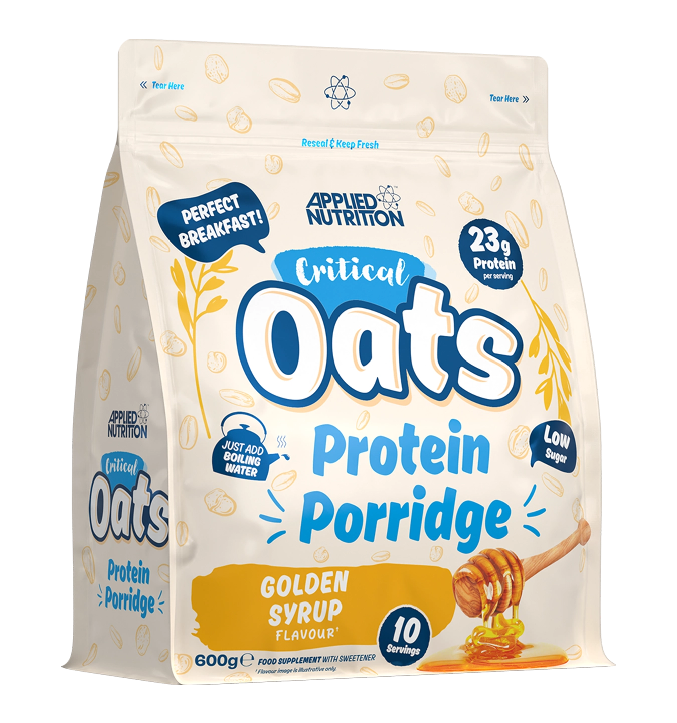 Critical Oats Protein Porridge - 600 g / Golden Syrup