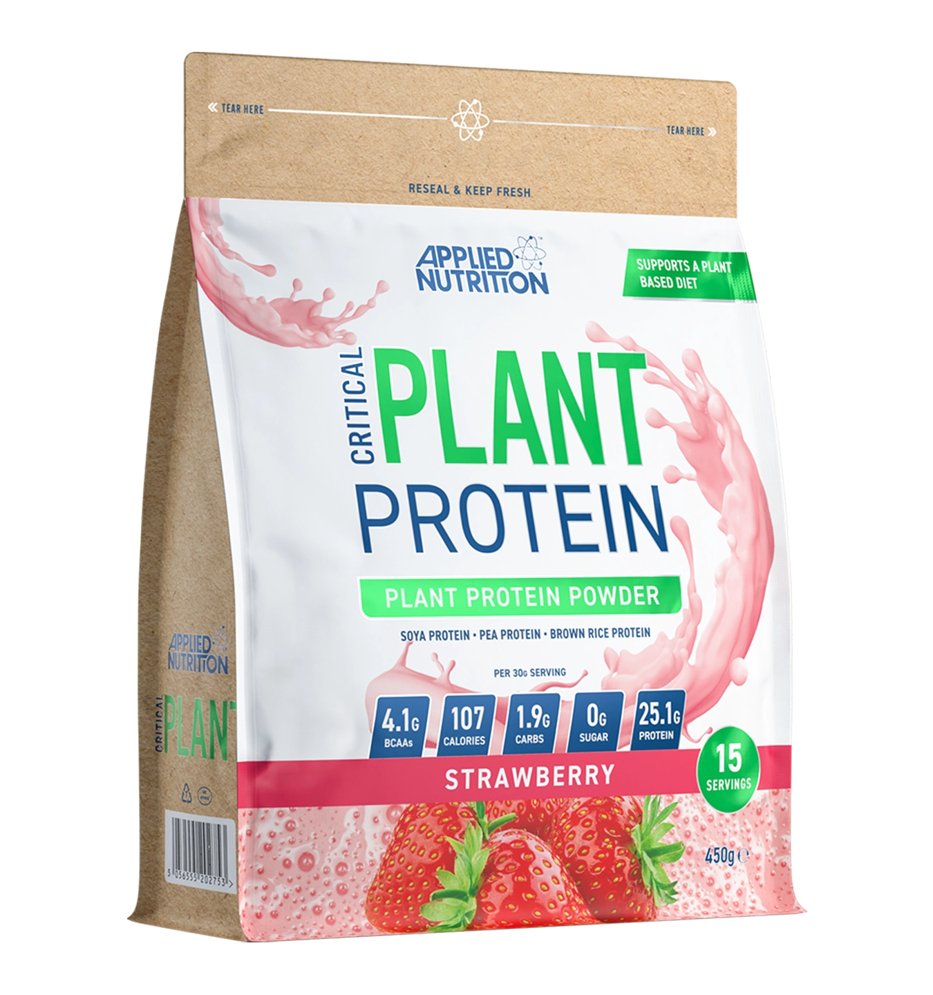 Critical Plant Protein - 450 g / Strawberry