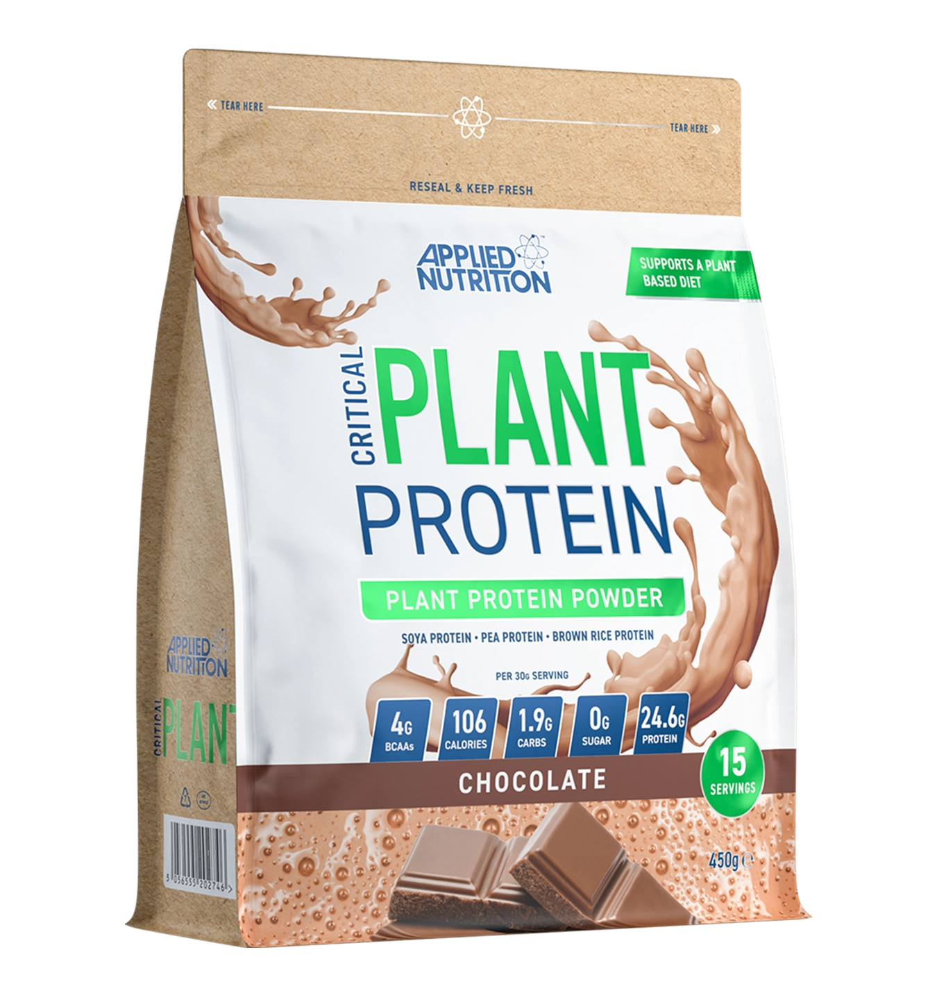 Critical Plant Protein - 450 g / Chocolate
