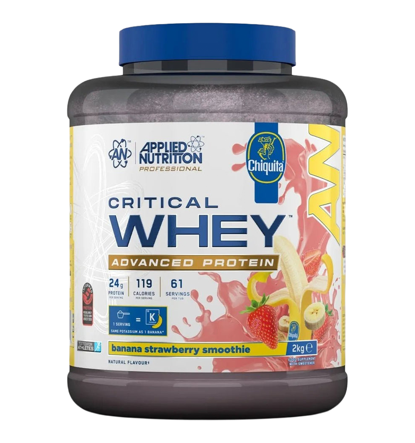 Critical Whey - 2000 g / Chiquita Banana Strawberry