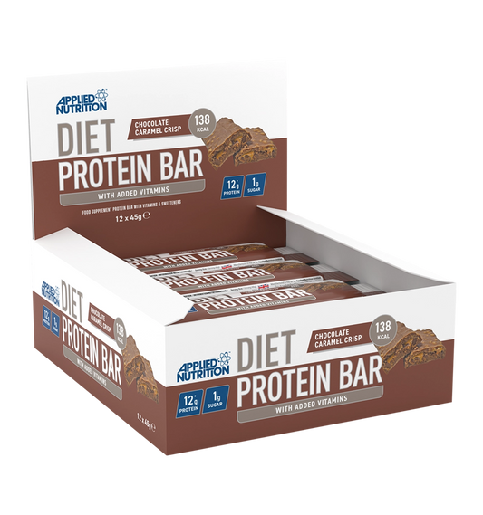Diet Protein Bar - 12 repen / Chocolate Caramel Crisp
