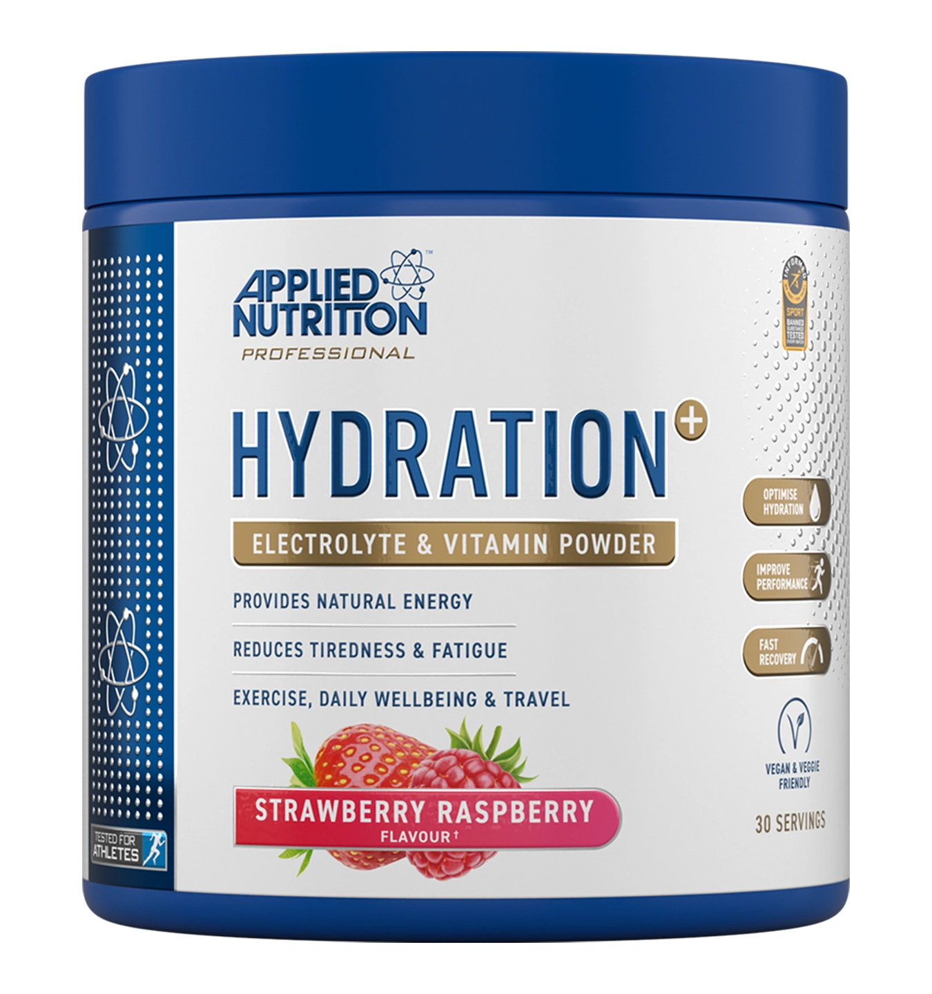 Hydration+ - 30 servings / Strawberry Raspberry