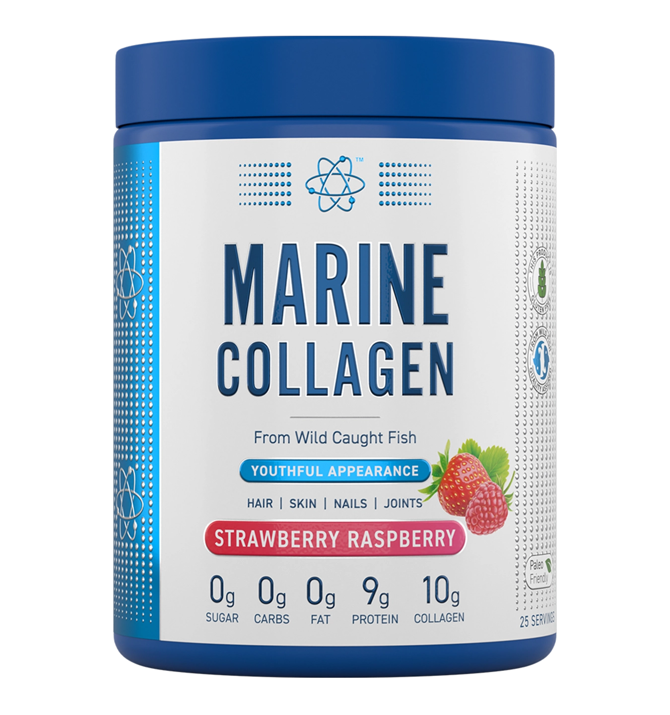 Marine Collagen Powder - 25 servings / Strawberry Raspberry