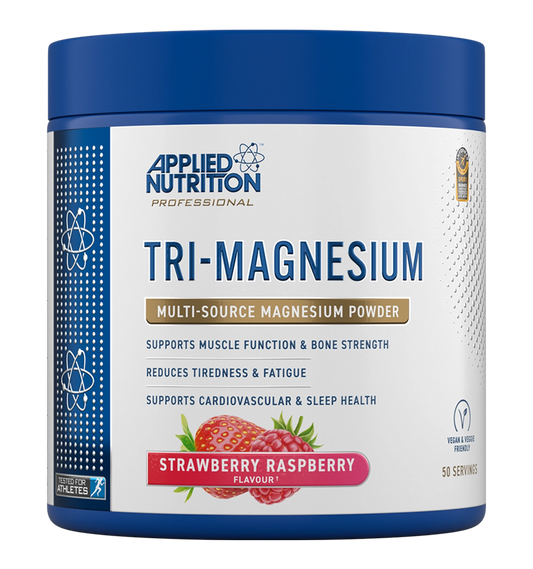 Tri-Magnesium - 50 servings / Strawberry Raspberry