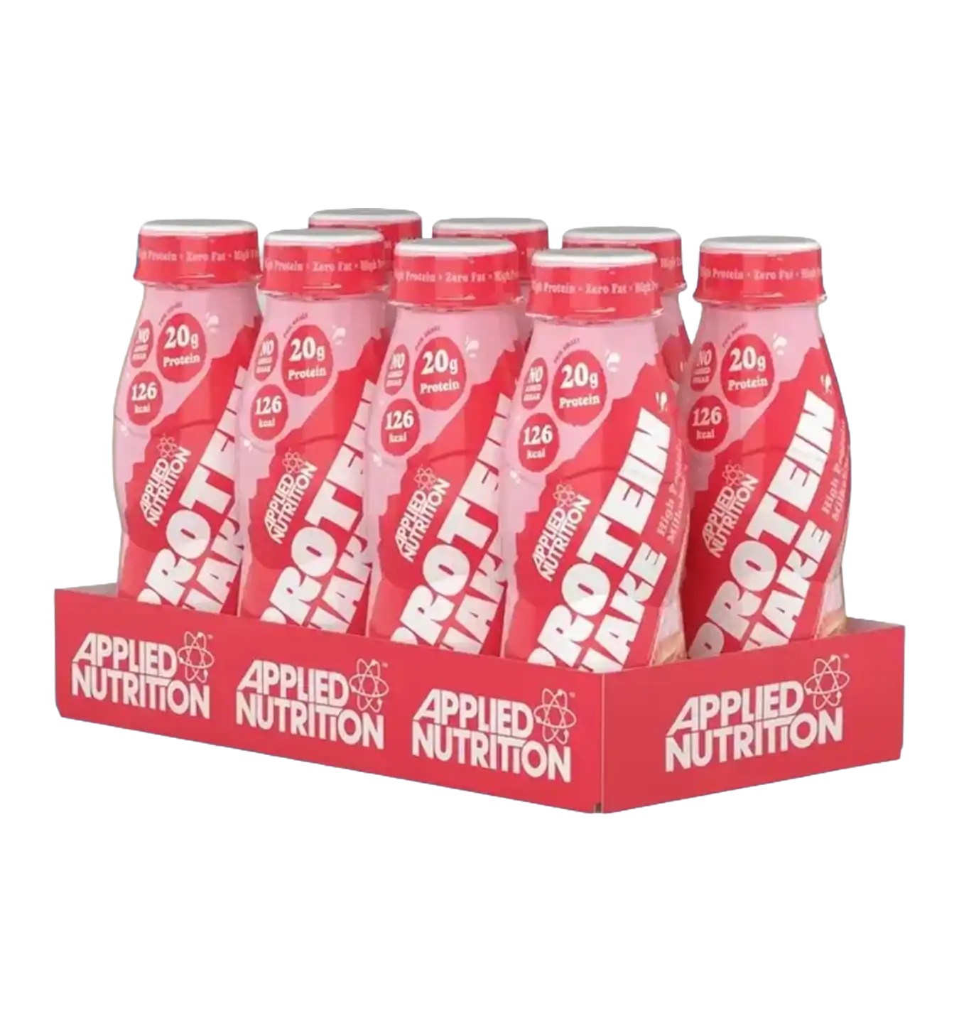 Protein Shake RTD - 8x 330 ml / Strawberry