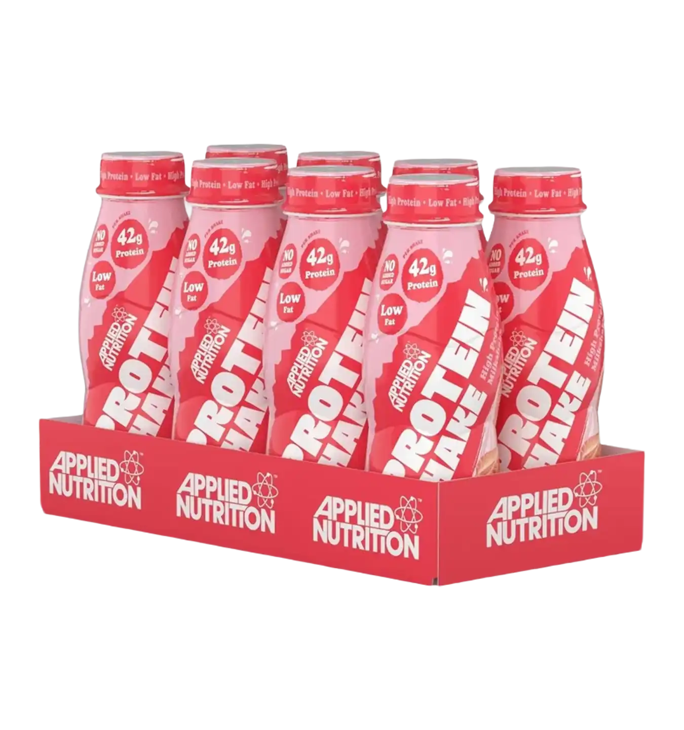 Protein Shake RTD - 8x 500 ml / Strawberry