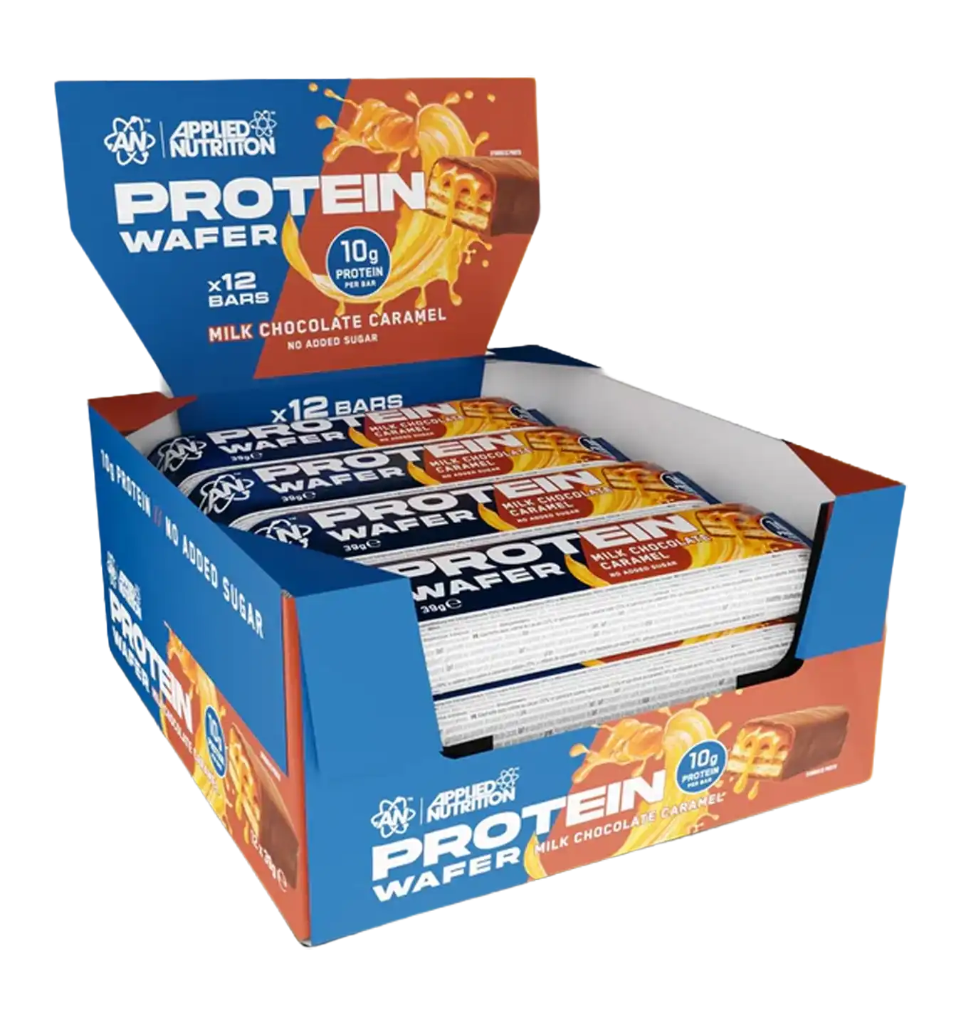 Protein Wafer - 12x 39 g / Chocolate Caramel Bar
