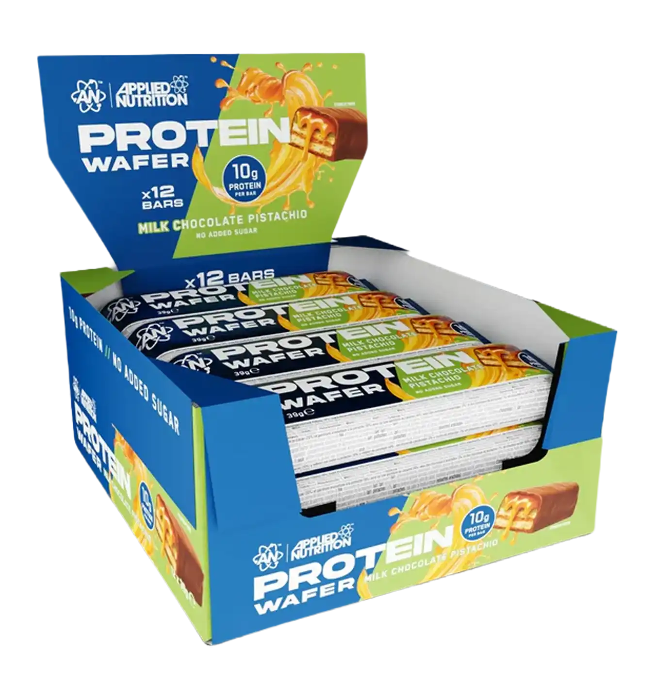 Protein Wafer - 12x 39 g / Chocolate Pistachio