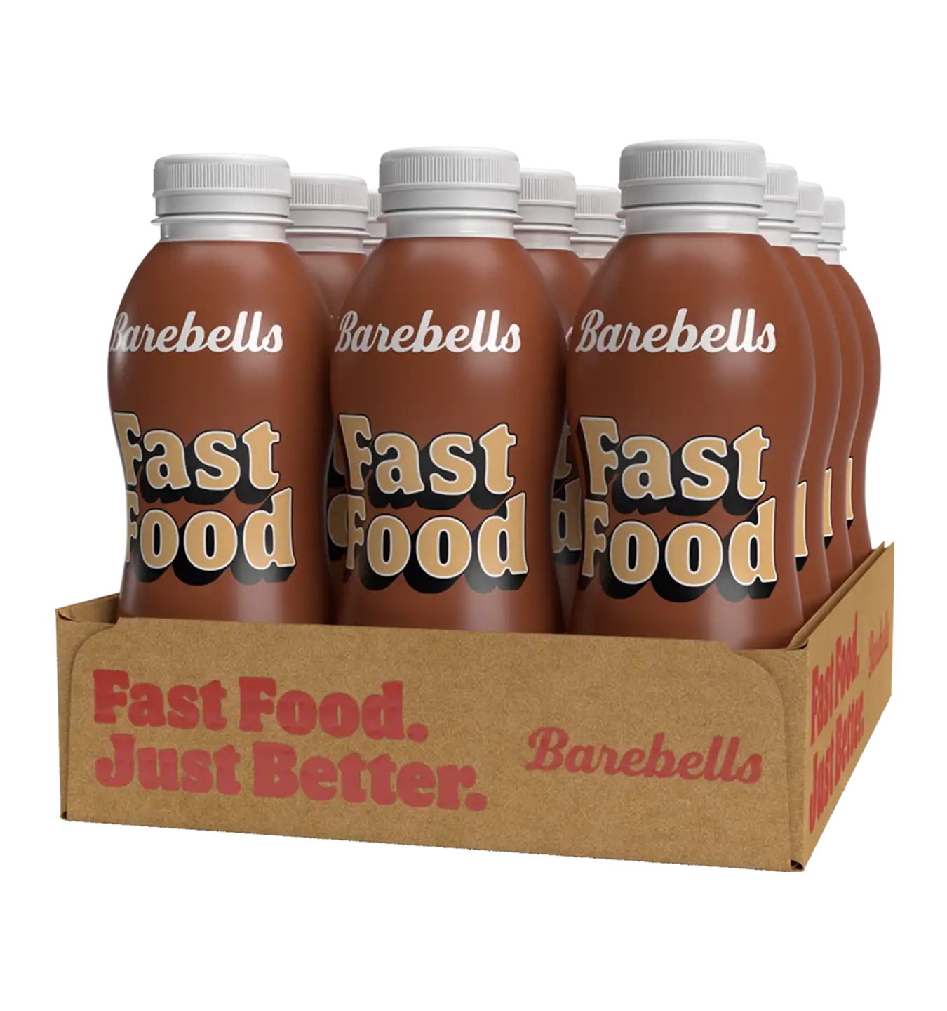 Barebells Fast Food - 12x 500 ml / Chocolate