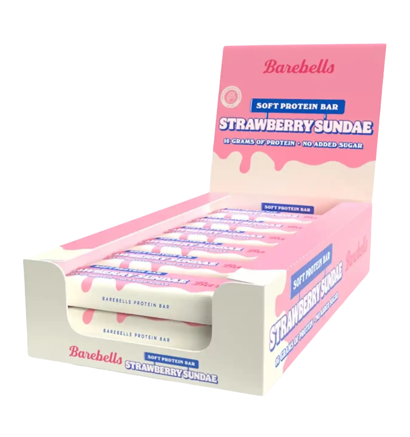 Barebell Protein Bars - 12 x 55g / Strawberry Sundae