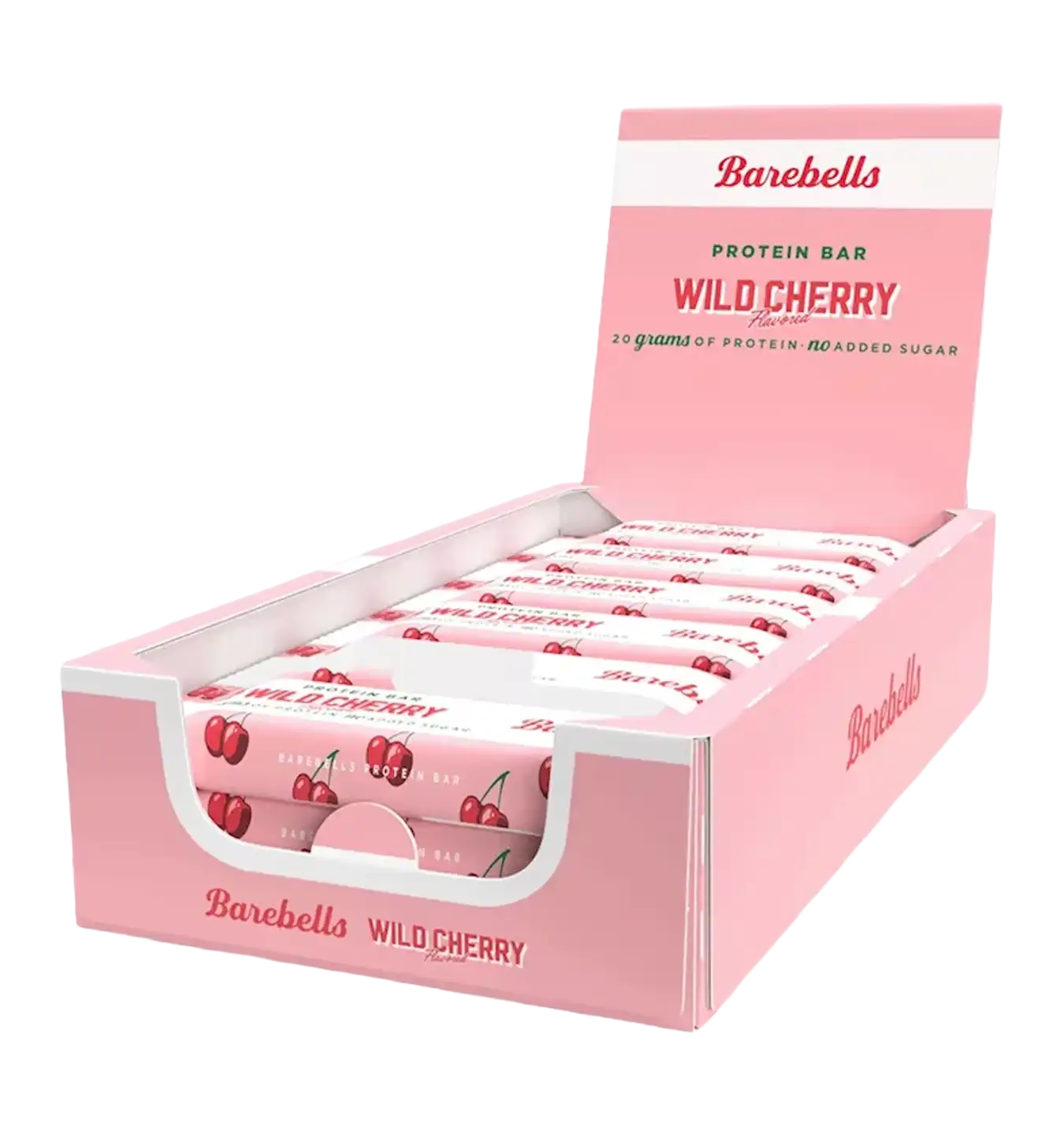 Barebell Protein Bars - 12 x 55g / Wild Cherry